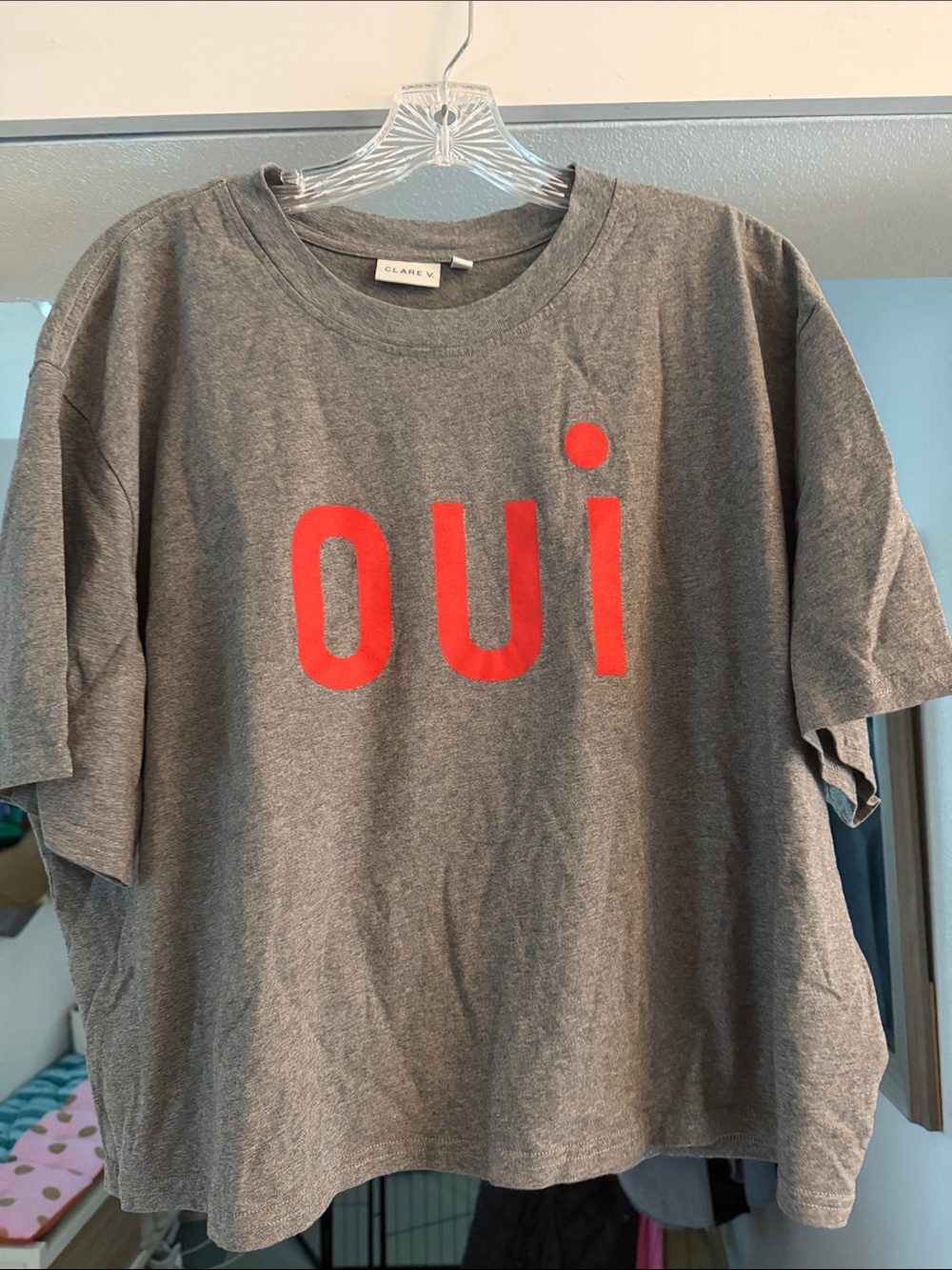 Clare V cropped tee